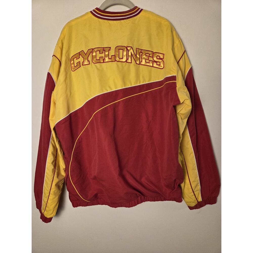 Iowa State Cyclones NCAA Authentic V-Neck Pullover Windbreaker Jacket XXL - Picture 6 of 10